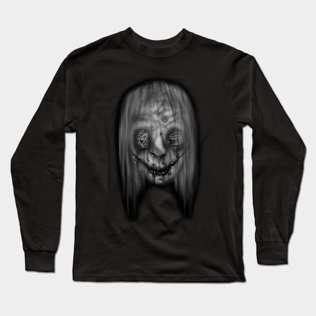 Maggot matron Long Sleeve T-Shirt by Nathaniel Ramos